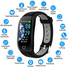 Samsung Huawei Schlaftracker Smartwatch Armbanduhr Fitness Tracker Damen Herren
