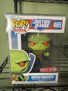 Funko POP! Martian Manhunter #465 Heroes DC Justice League bersaglio esclusivo nuovo con scatola - Foto 1 di 7