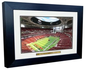 Atlanta Falcons NFL NFC Mercedez Benz Stadion Foto Bilderrahmen Poster - Bild 1 von 2