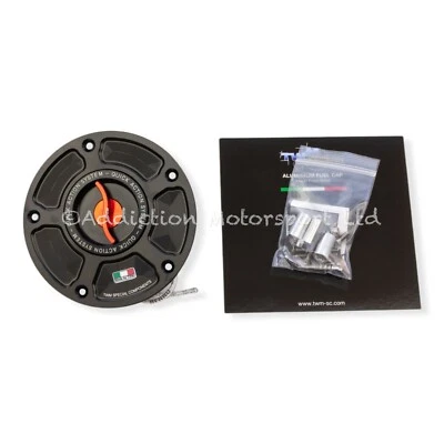 Tapa de combustible del tanque de gasolina de llenado sin llave TWM para Honda CBR 1000 RR 2004-2013 Foto 1 de 3