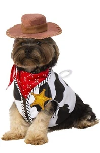 New Toy Story Woody Cowboy Pet Dog Cat Accessory Costume Small/Medium - Picture 1 of 7