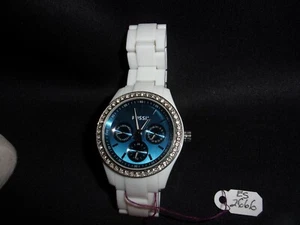 Fossil Women's Day + Date Quartz Watch- fits wrist up to 6 3/4 inches - Picture 1 of 8