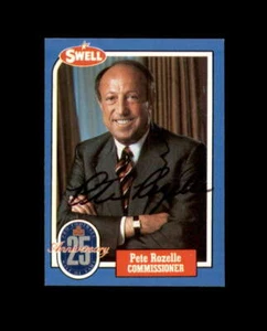 Pete Rozelle Hand Signed 1988 Swell Autograph - Picture 1 of 2