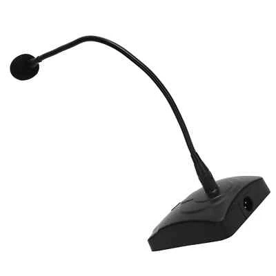 Gooseneck Desktop Paging Mic Microphone With 5m XLR Cable For Desktop Computer - Image 1 of 4