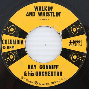 Ray Conniff Walkin' & Whistlin / Melody For 2 Guitars 1957 45rpm Record 4-40991 - Picture 1 of 18