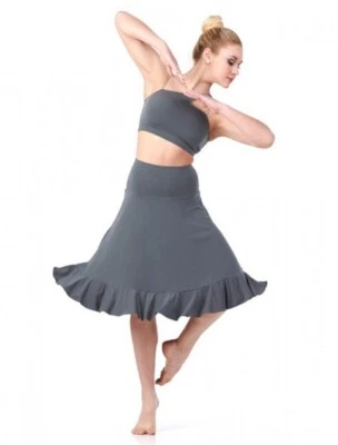 Nuevo Disfraz de Danza de Ballet Lírico Contemporáneo Grande Gris Niño No Boundaries Foto 1 de 4