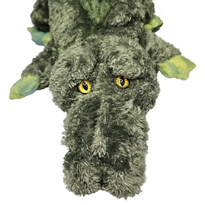 Peluche coccodrillo alligatore verde aurora scintillante occhi gialli peluche 18" - Foto 1 di 20