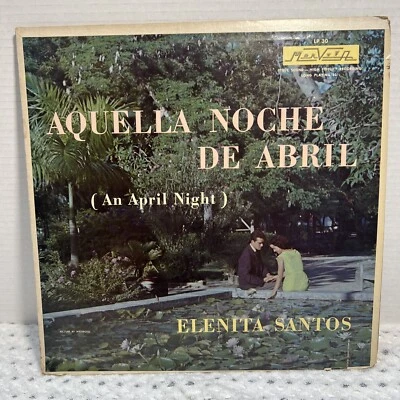LP ELENITA SANTOS AQUELLA NOCHE DE ABRIL / MARVELA LP-30 Foto 1 de 4