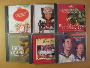 Christmas 6 CD Lot - Vienna Boys Choir, Placido Domingo, Bethlehem Children's - Imagen 1 de 5