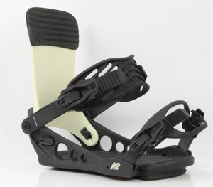 K2 Meridian Snowboard Bindings Medium (US Women's Size 6-10) Yellow New 2022 - Picture 1 of 3