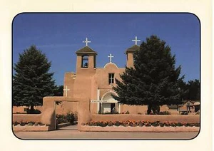 Ranchos de Taos San Francisco de Asis Church New Mexico NM Vintage Postcard - Picture 1 of 2