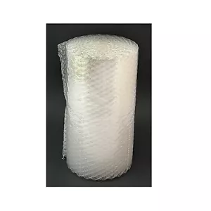 12" By 20 Ft Perforated Small Clear Bubble Cushioning Wrap Roll (3/16" thick) - Picture 1 of 3