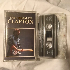 The Cream of Clapton Eric Clapton Cassette Tape 1985 Polygram Tested Free Ship! - Picture 1 of 2