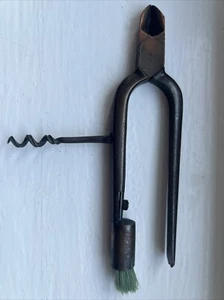 Antique Corkscrew Champange Cutter Rare Item Good Example Fast Dispatch - Picture 1 of 8