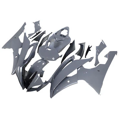ABS Fairings Plastic Kit for 2008-2016 09 10 YZF R6 Yamaha Bodywork Cement Grey - Imagem 1 de 4