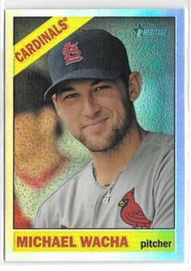 2015 Topps Heritage MICHAEL WACHA Refractor #to/566 - ST. LOUIS CARDINALS - #320 - Picture 1 of 1