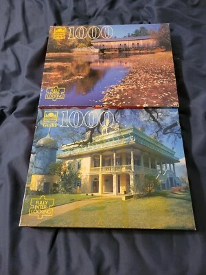 1999 GOLDEN GUILD SAN FRANCISCO PLANTATION And Hemlock Bridge Puzzles New Sealed - Image 1 of 3