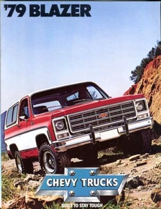 Chevrolet Blazer 1979 USA market full colour sales brochure - Picture 1 of 1