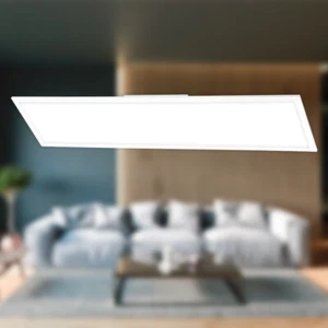 LED Panel Ceiling Light Kitchen Lamp Living Room Neutral White Light 38W - Picture 1 of 8