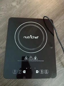NutriChef Ceramic Induction Cooktop Glass Burner Cooker USED - Picture 1 of 2