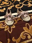 Maggie And Zoe Girls? Gold/pink  Sneaker Shoe Size 8t Preowned