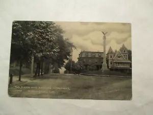 Wilmington Delaware Postcard Soldiers Sailors Monument - Picture 1 of 2