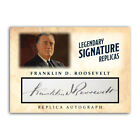 Franklin D. Roosevelt FDR Autograph Replica Presidential Signature Card ACEO