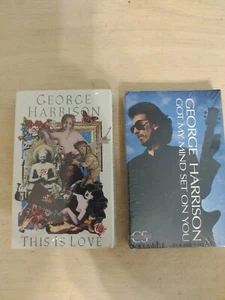 George Harrison Cassette Singles Sealed This Is Love Got My Mind Set On You - Picture 1 of 3