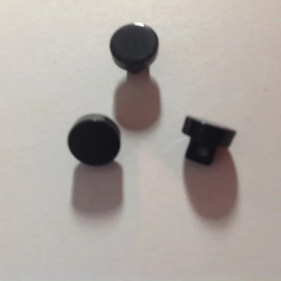 NEW 15  5/16 INCH SHANK BUTTONs BLACK PEARL FINISH - Image 1 of 2