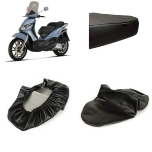 Kunstleder Sitzbezug für Piaggio Beverly 125 200 250 300 400 Cruiser Tourer - Bild 1 von 5
