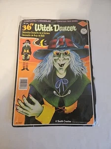 Vintage 1984 Beistle Witch Dancer Accordion Hanging Decoration 36”. Great Shape! - Picture 1 of 3
