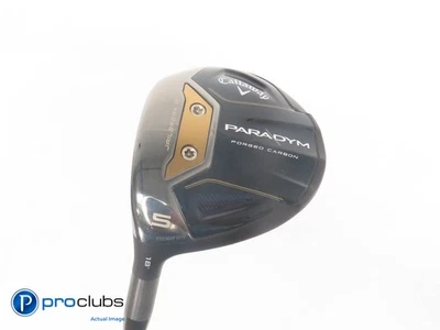 Left Handed Callaway Paradym 18* 5 Wood - Mitsubishi C6 Blue 50g Regular 384313 - Image 1 of 4