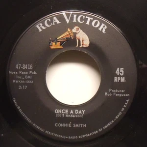 Connie Smith - Once A Day - 1964 Country 45 on RCA - Picture 1 of 2