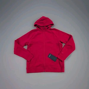 Men's Lululemon Steady State Full Zip Hoodie DKRD Dark Red Sz L NWT - Picture 1 of 1