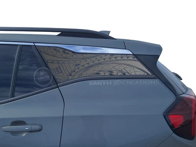 Fits 2018-2025 GMC Terrain Rear Side Unique Tribal Window Decal Pre Cut Foto 1 de 3