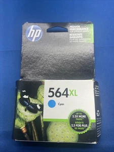 HP 564 XL Tintenpatrone Cyan hohe Reichweite versiegelt Ablaufdatum MAI 2017 - Bild 1 von 3