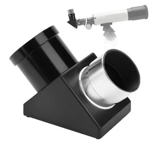 1.25" 90 Degree Diagonal Adapter Erecting Image Positive Prism Optic Mirror f... - Picture 1 of 9