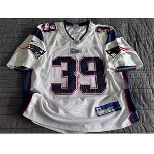 Camiseta deportiva vintage 100 % auténtica Reebok Laurence Maroney NFL New England Patriot 52 - Imagen 1 de 11
