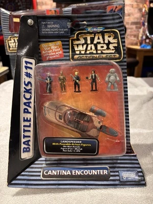 1996 Micro Machines Star Wars Action Fleet Battle Pack Cantina Encounter - Image 1 of 3