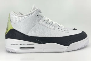 Nike Air Jordan 3 Retro SP x Diseño Fragmento Blanco Negro DA3595-100 UK 9.5 - Imagen 1 de 19