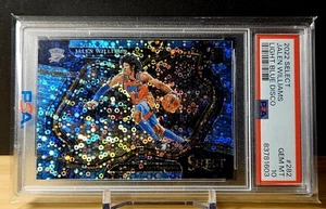 2022-23 Jalen Williams Panini Select Courtside Blue Disco /99 Rookie RC PSA 10 - Picture 1 of 8