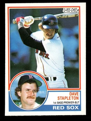 1983 O-Pee-Chee #239 Dave Stapleton Boston Red Sox - Image 1 of 2
