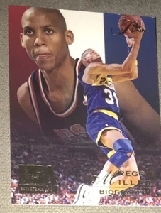 Reggie Miller 1994 Fleer Flair USA #60 USA Basketball Sammler Sammelkarte NBA - Bild 1 von 2