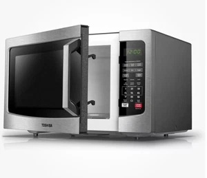 Toshiba EM131A5C-SS 1.2 cu. ft. Mikrowelle mit Smart Sensor Edelstahl - Bild 1 von 2