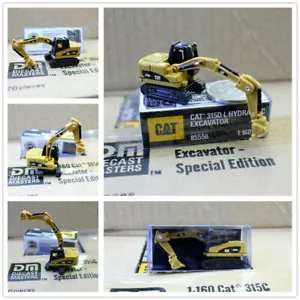 1:160 N Scale Miniature Excavator Engineering Vehicle Diecast Mini Truck Model - Picture 1 of 8