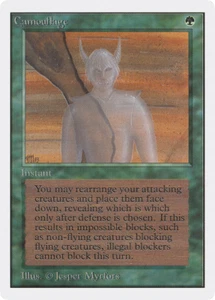 Camouflage x 1 Unlimited Edition Excellent up to NM _ MTG _ 4RCards - Picture 1 of 1