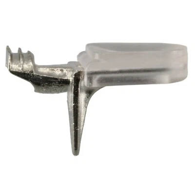 Lot of 5mm x 22mm Nickel Locking Oval Rest Shelf Support (60 pcs.) - Image 1 of 2