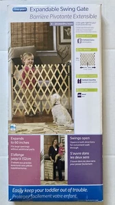 The First Years Expandable Swing Gate 24x60 in Opens Both Ways 6-24 months old - Picture 1 of 6