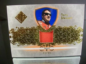 Tony Stewart Press Pass Total Memorabilia 2012 Card #TM-TS Race-Used Firesuit 99 - Picture 1 of 1