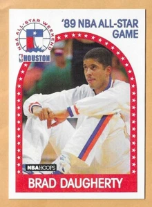 Brad Daugherty Cleveland Cavaliers All-Star #48 NBA Hoops 1988-89 - Imagen 1 de 2